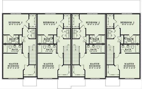 European-Style Plan with Grilling Porch