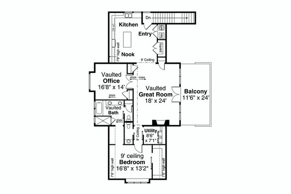Craftsman Plan with Workshop