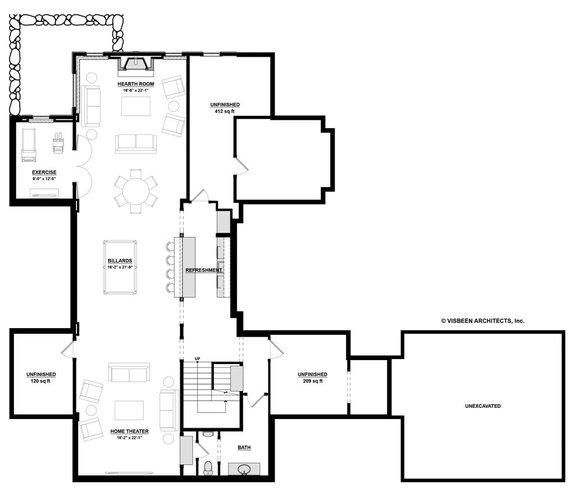 Modern House Plans with Photos from Visbeen Architects