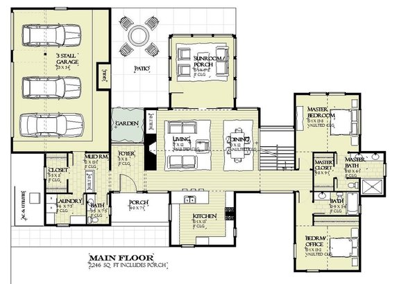 Modern Farmhouse with Open Floor Plan