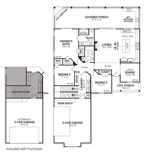 Farmhouse with Office Nook