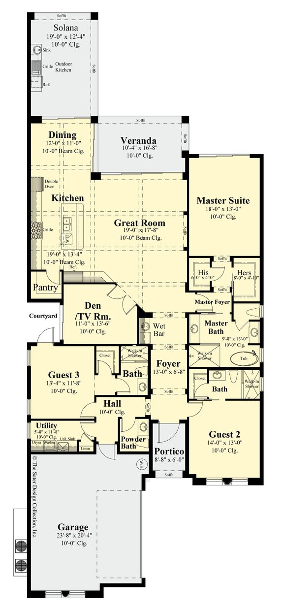 Simple Narrow Lot House Plans - Houseplans Blog 