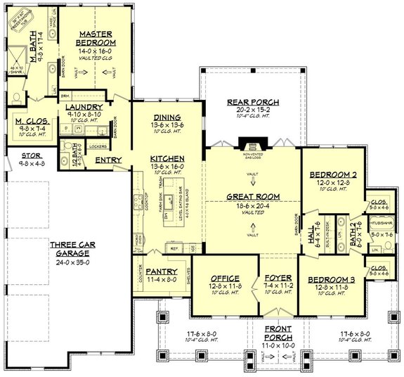 Trending: House Plans with Home Offices