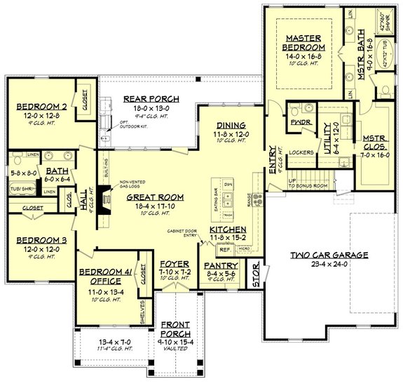 Single Story Modern House Floor Plans | Floor Roma