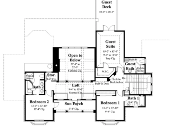 Large House Plans from the Sater Design Collection