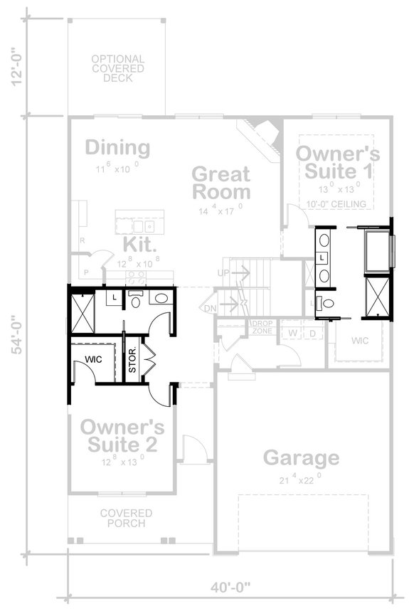 Featured image of post Open Floor Plan 2 Bedroom Small House Plans / In the upper area is a small kitchen, living room and small terrace.