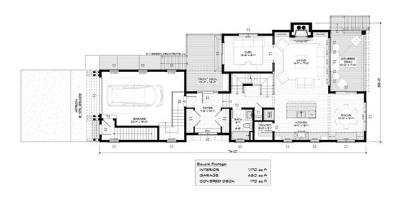 Craftsman Cottage Plan