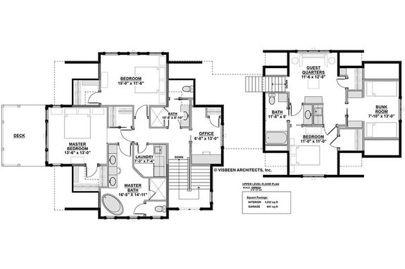 Luxe Lake House Plans From Visbeen Architects