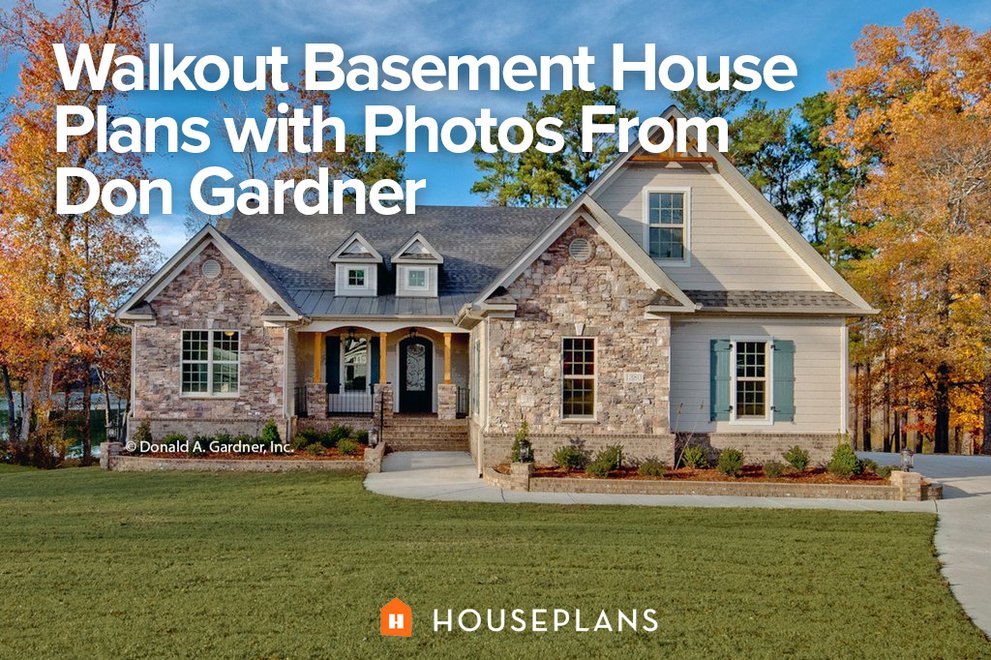 Walkout Basement House Plans With Photos From Don Gardner Houseplans Blog Houseplans Com