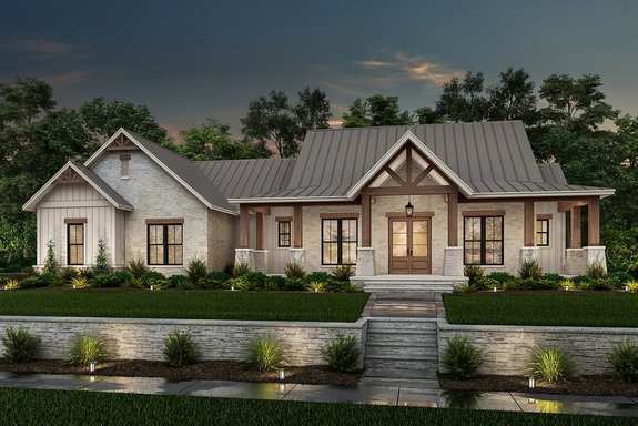 Trending: House Plans with Home Offices