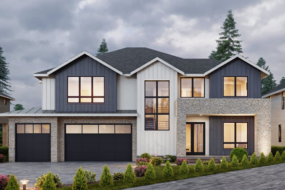 Room for Everyone: 6 Bedroom Farmhouse Plans