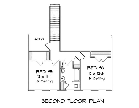 Farmhouse Plan with In-Law Suite