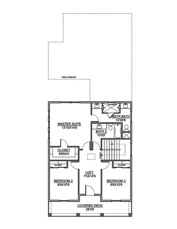 Classic Colonial Style Home Plan