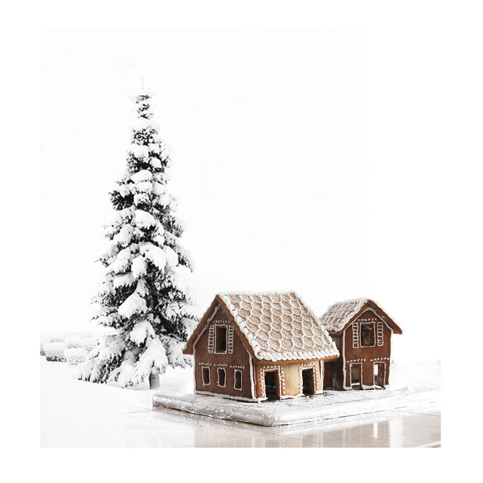 A Gingerbread Beach House You Can Build! Time to Build