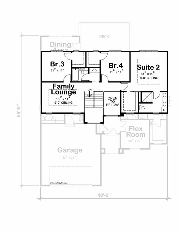 Contemporary Design with Lots of Storage