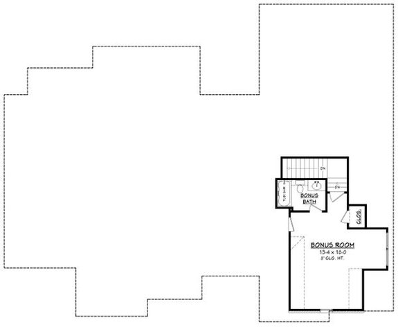 Home Plan - Ranch House Plans with Open Floor Plans