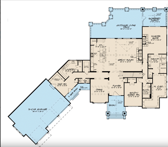 Dream House Plan - Farmhouse Plans: Small to Luxury