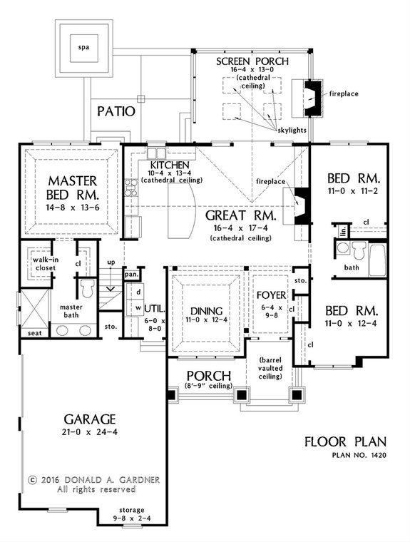 Bungalow House Plans From Don Gardner