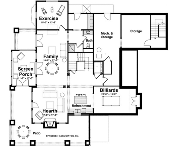 Dream House Plan - Craftsman House Plans with Impressive Porches