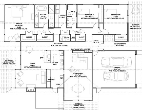 Featured image of post One Story Mid Century Modern House Plans / See more ideas about vintage house plans, modern floor plans, mid century modern house.
