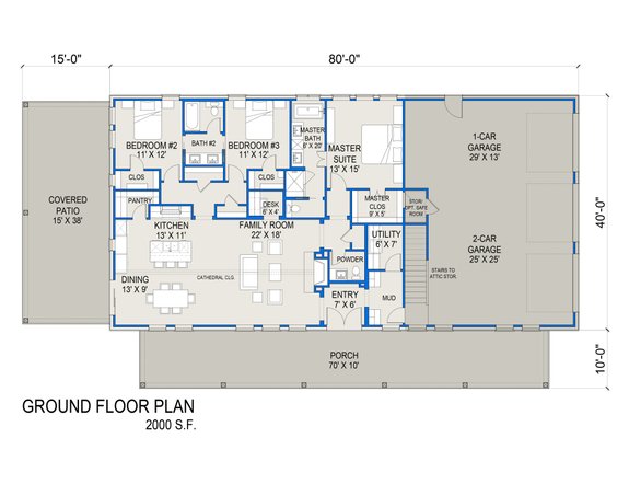 Four-Corner Footprint