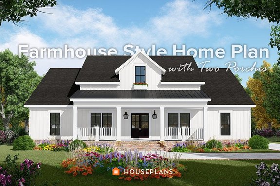 Beautiful Small Country House Plans (with Porches!)