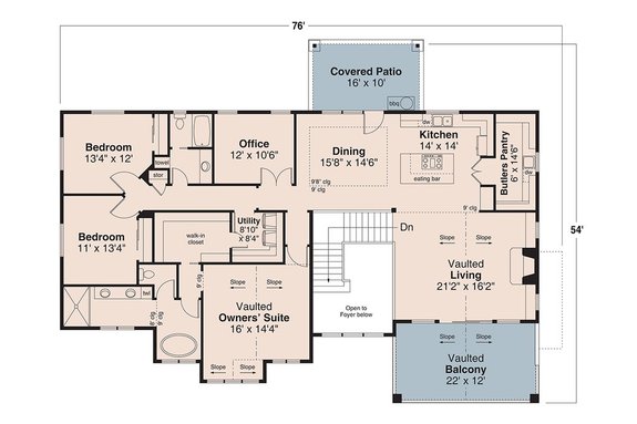 Luxury Craftsman Plan