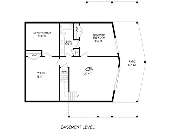 Modern Plan for Sloping Lot