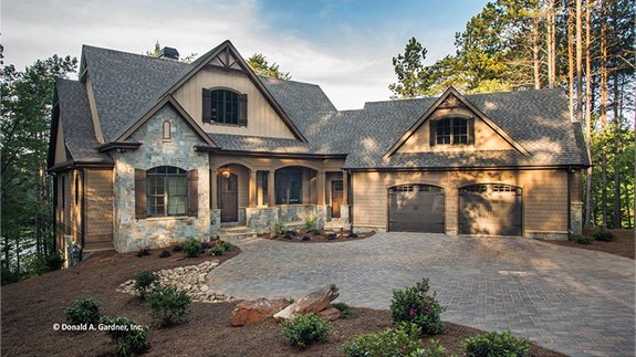 Walkout Basement House Plans with Photos from Don Gardner