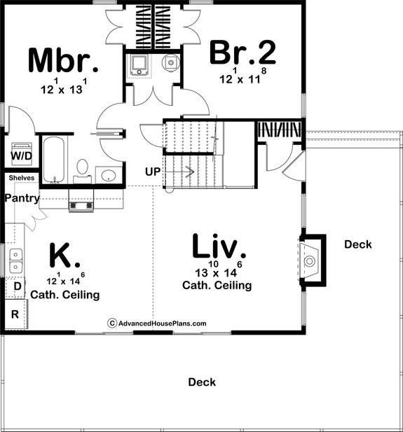 Cute Cabin Plan