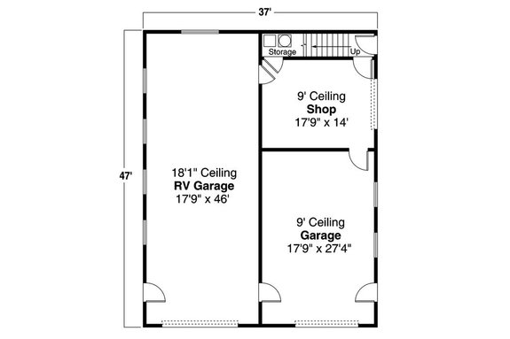 Under 1,000 Square Feet of Living Space
