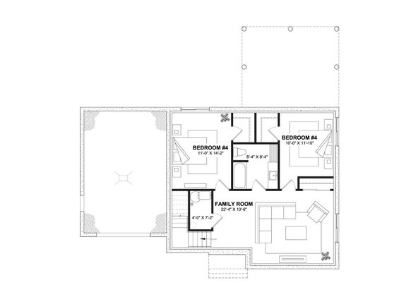 Two-Story Plan with Basement