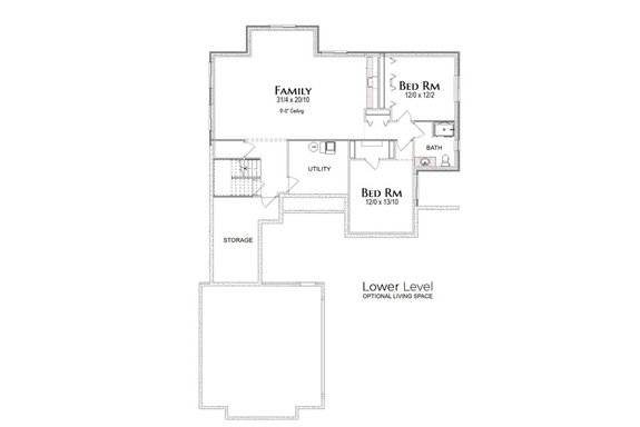 Modern Plan for Sloping Lot