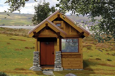 How To Build a Tiny Cabin with Your Daughter