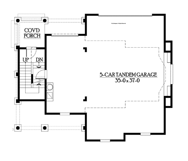 Architectural House Design - Victorian Floor Plan - Main Floor Plan #132-526