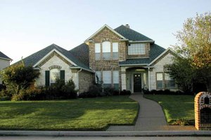 Dream House Plan - Exterior - Front Elevation for European House Plan #84-712 - 4 bed, 4 bath