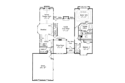 Traditional Style House Plan - 4 Beds 3 Baths 2771 Sq/Ft Plan #927-792 