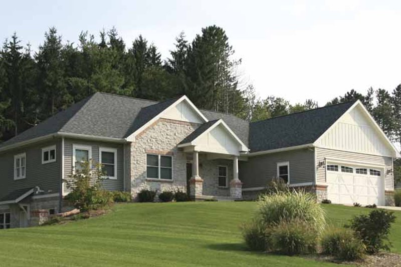 Home Plan - Exterior - Front Elevation 7 for Craftsman House Plan #928-159 - 2 bed, 2.5 bath