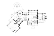 Log Style House Plan - 5 Beds 4 Baths 5611 Sq/Ft Plan #928-258 