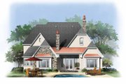 Cottage Style House Plan - 5 Beds 4 Baths 3833 Sq/Ft Plan #929-841 