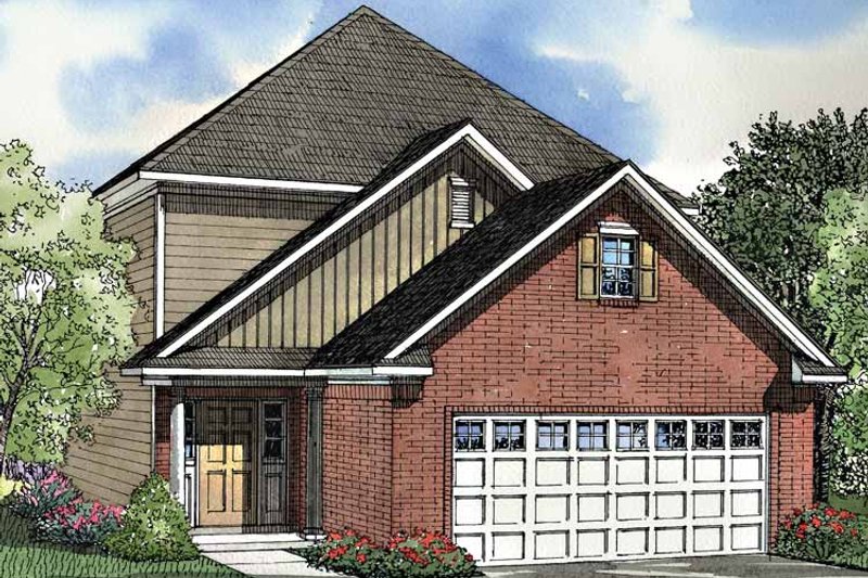 Dream House Plan - Exterior - Front Elevation 3 for Bungalow House Plan #17-2997 - 3 bed, 2.5 bath