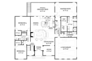 Colonial Style House Plan - 3 Beds 2 Baths 2365 Sq/Ft Plan #119-415 