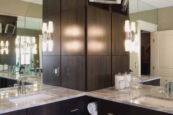 Interior - Master Bathroom for European House Plan #928-180 - 3 bed, 3.5 bath