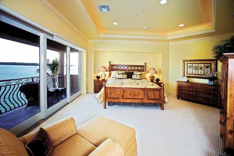 Home Plan - Interior - Bedroom for Mediterranean House Plan #1017-14 - 5 bed, 5.5 bath