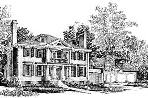 Georgian House Plans And Designs At Builderhouseplans Com