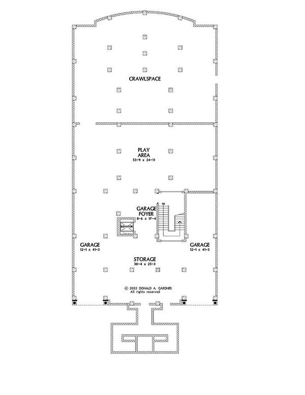 Home Plan - Mediterranean Floor Plan - Other Floor Plan #929-900