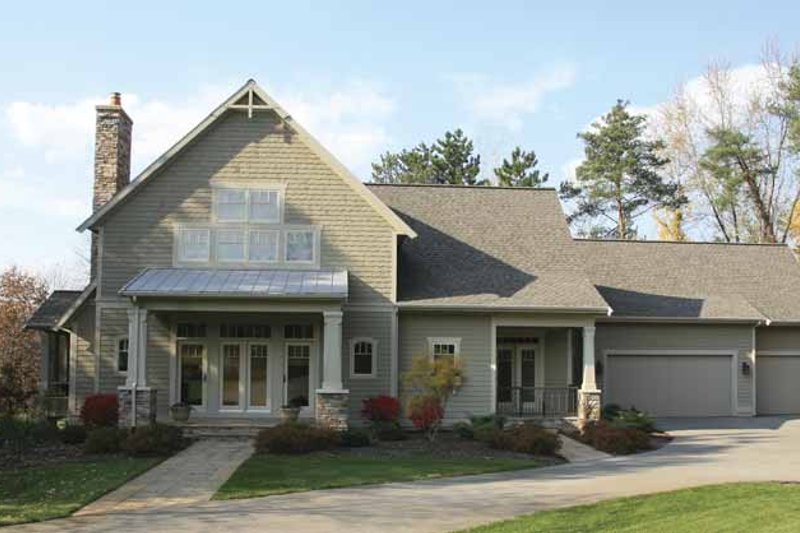Home Plan - Exterior - Front Elevation 5 for Traditional House Plan #928-128 - 3 bed, 3.5 bath