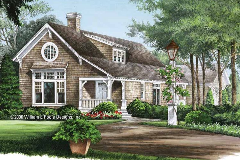 Home Plan - Exterior - Front Elevation for Colonial House Plan #137-324 - 3 bed, 2.5 bath