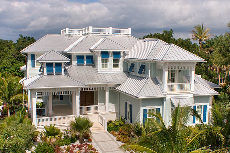 House Blueprint - Exterior - Front Elevation 3 for Country House Plan #1017-157 - 4 bed, 6.5 bath