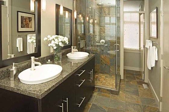 Interior - Master Bathroom 1 for Craftsman House Plan #929-872 - 4 bed, 3 bath